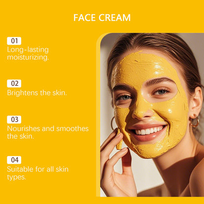 Turmeric Brightening Facial Cream with Vitamin C