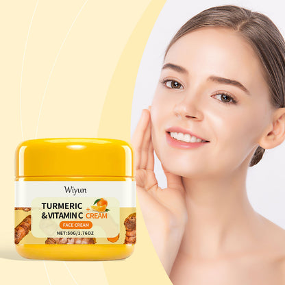 Turmeric Brightening Facial Cream with Vitamin C