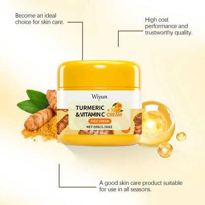 Turmeric Brightening Facial Cream with Vitamin C