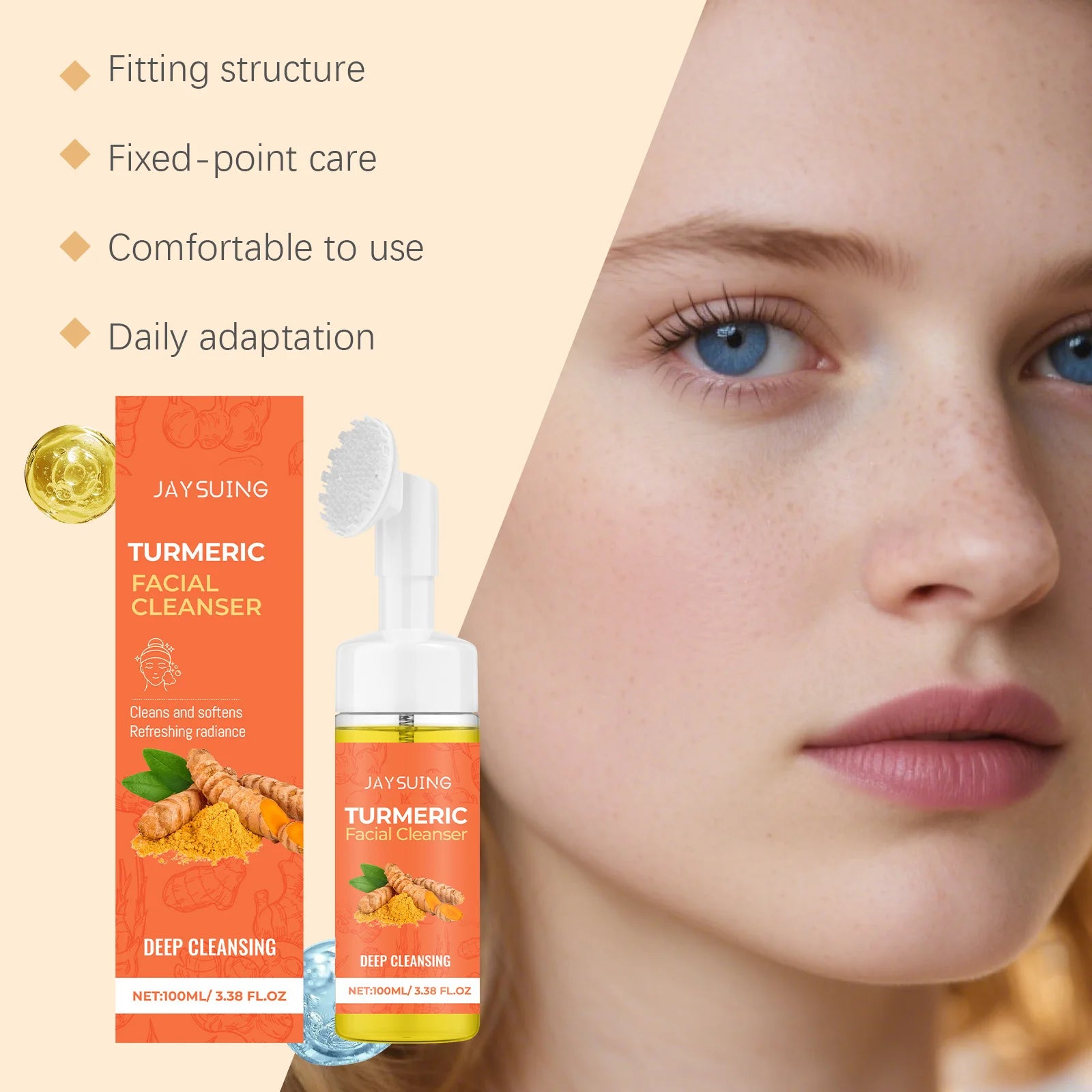 Turmeric Brightening Facial Cleanser