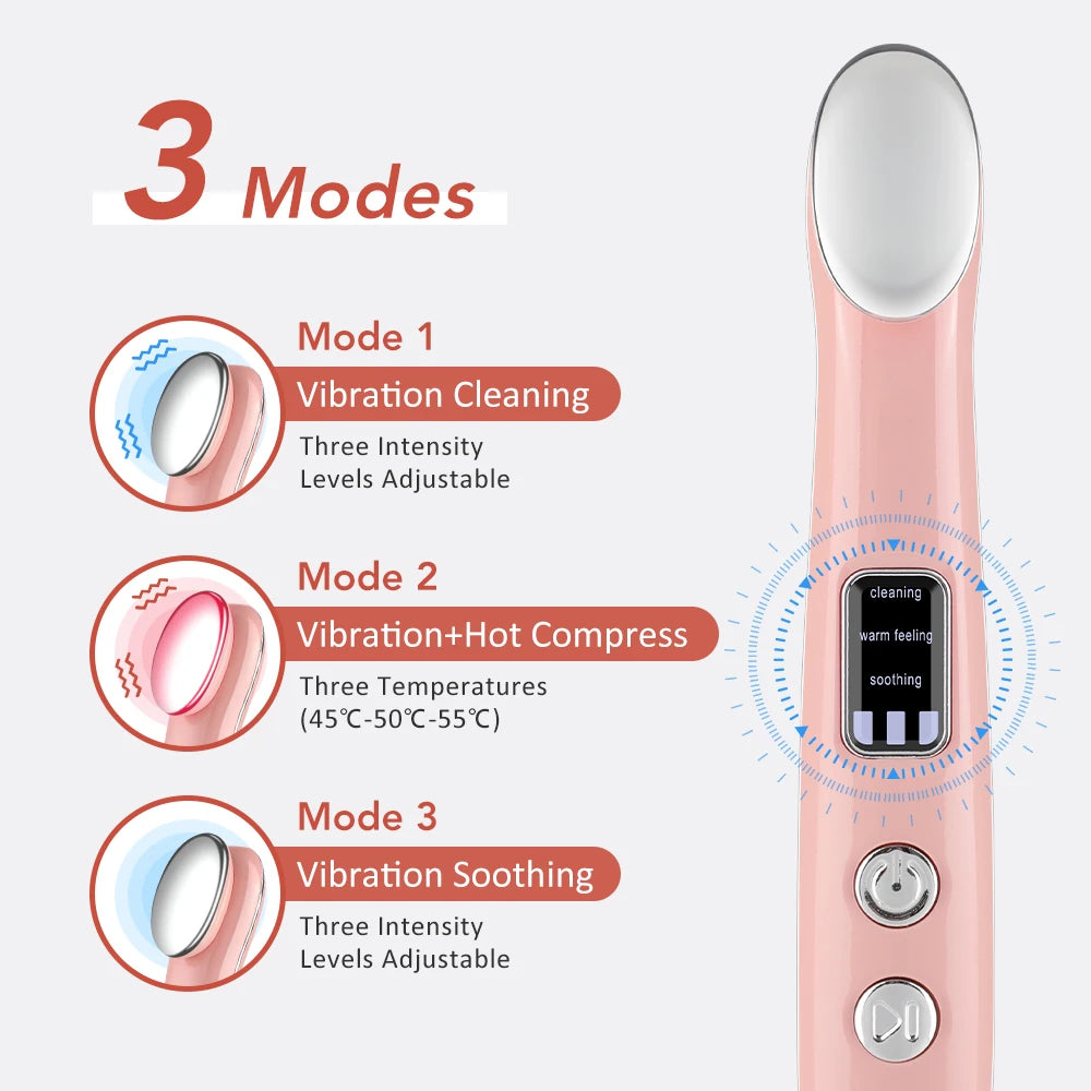Vibration Red Light Eye Massager Pen Hot