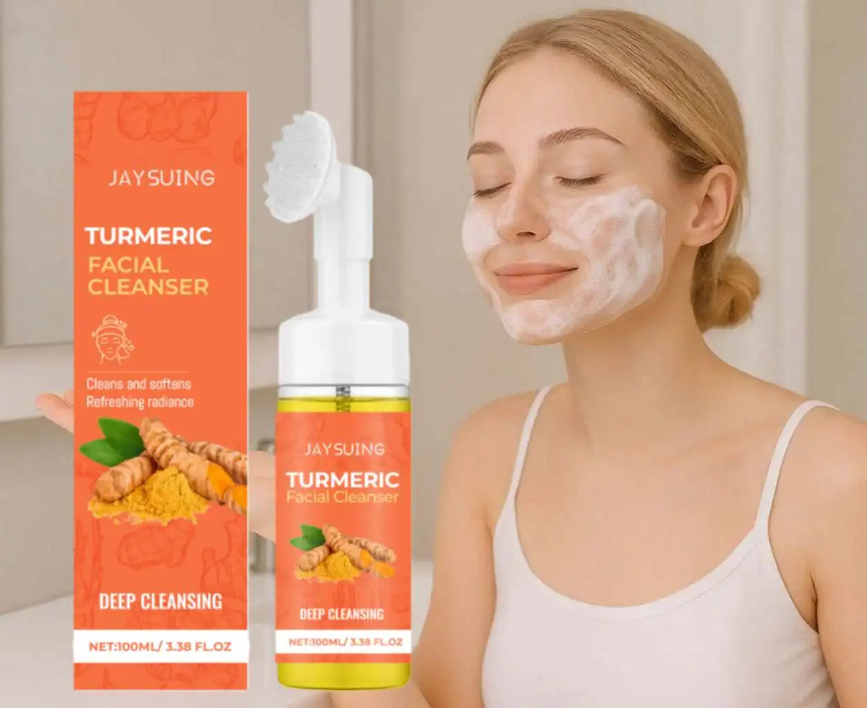Turmeric Brightening Facial Cleanser