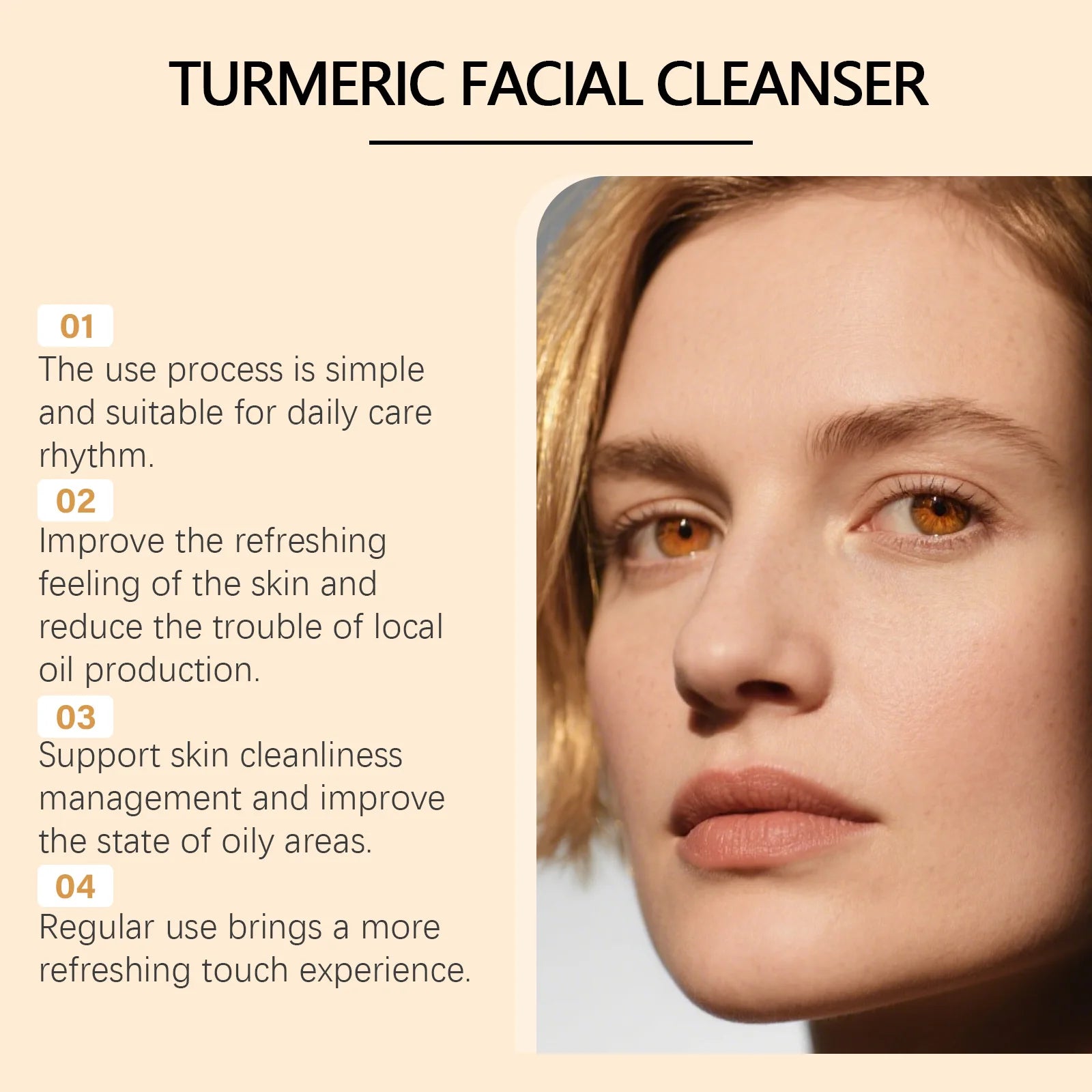Turmeric Brightening Facial Cleanser