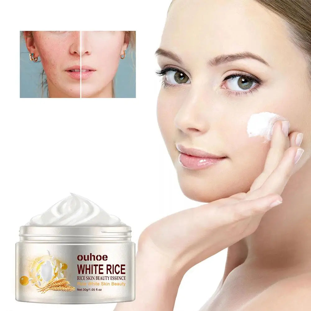 White Rice Brightening Moisturizing Face Cream