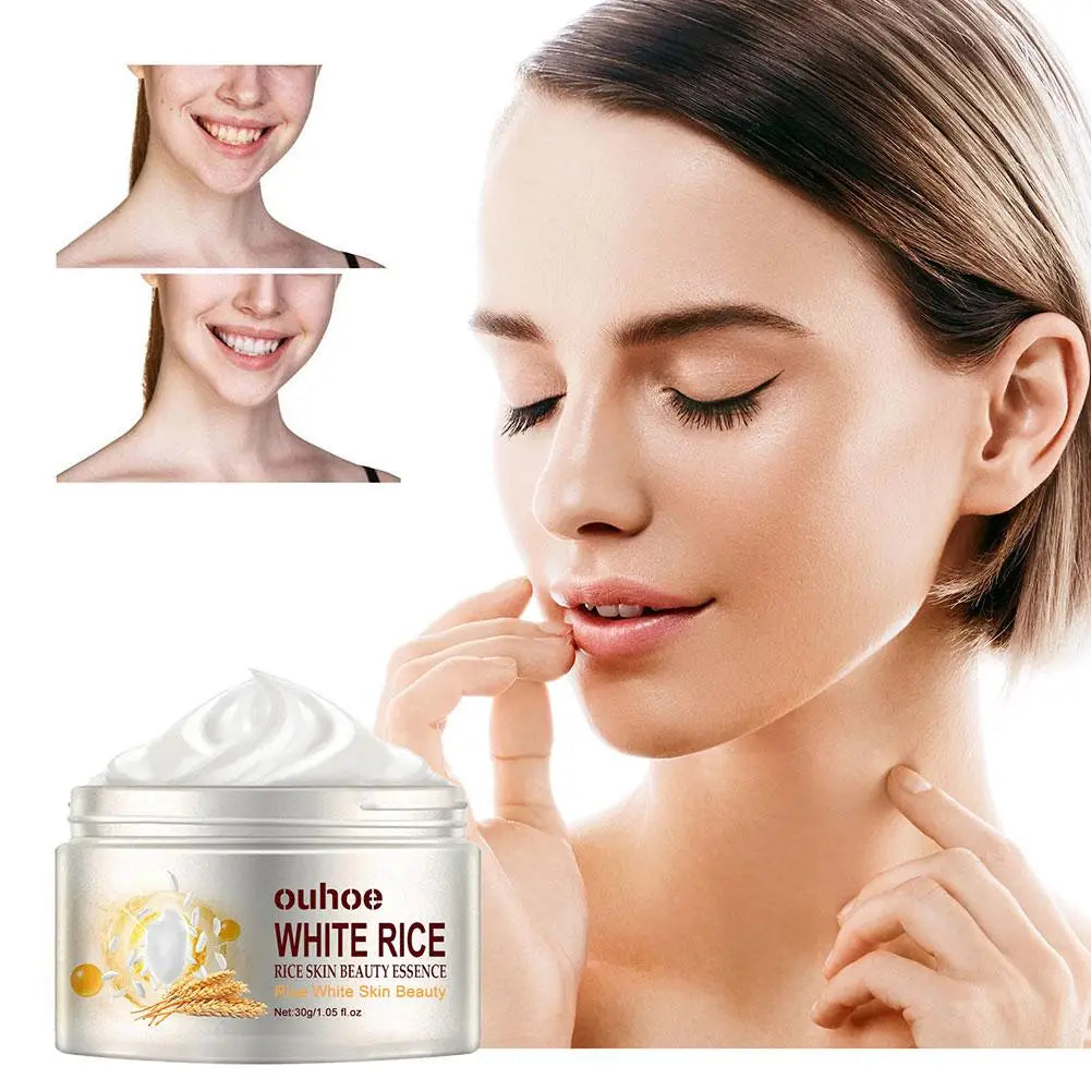 White Rice Brightening Moisturizing Face Cream