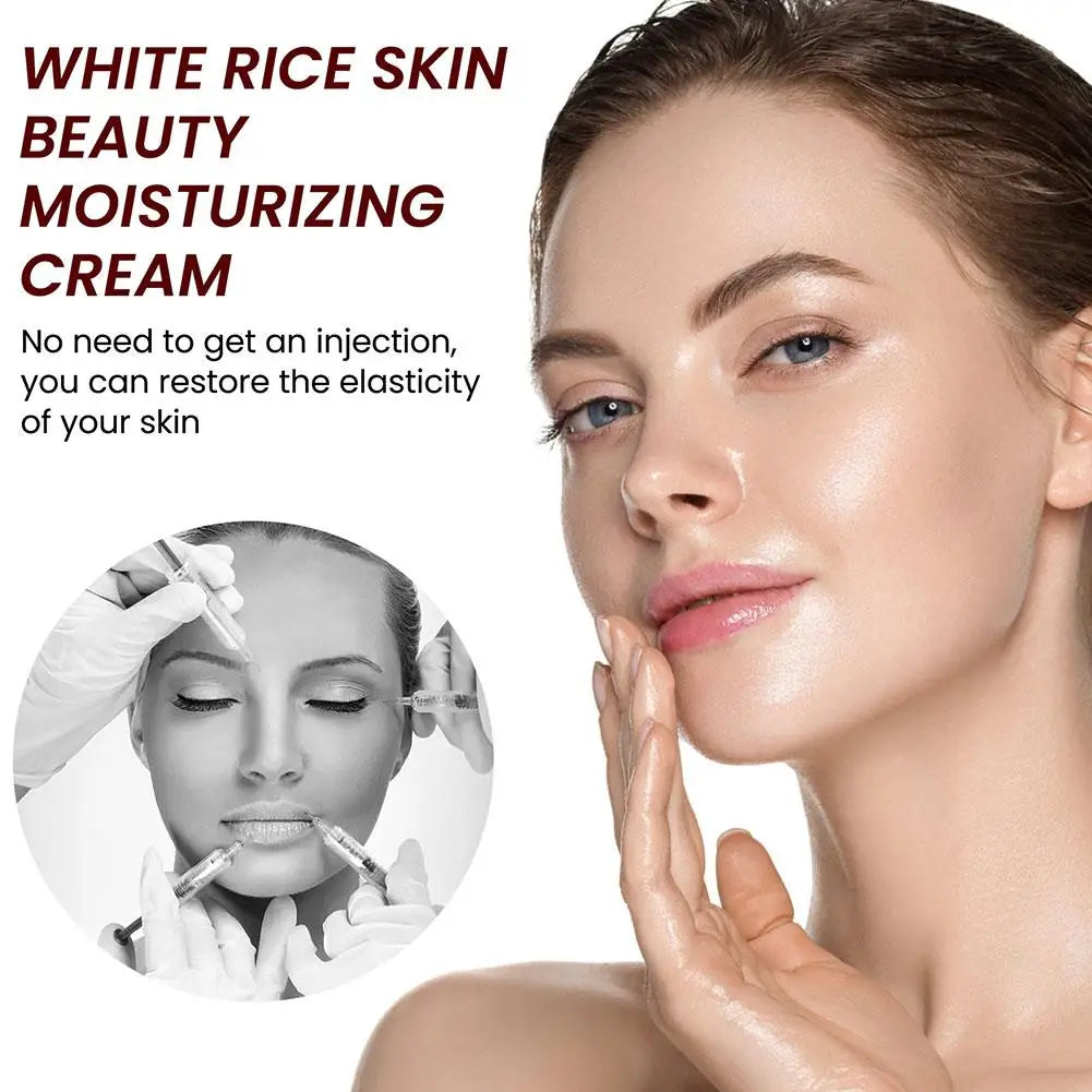 White Rice Brightening Moisturizing Face Cream