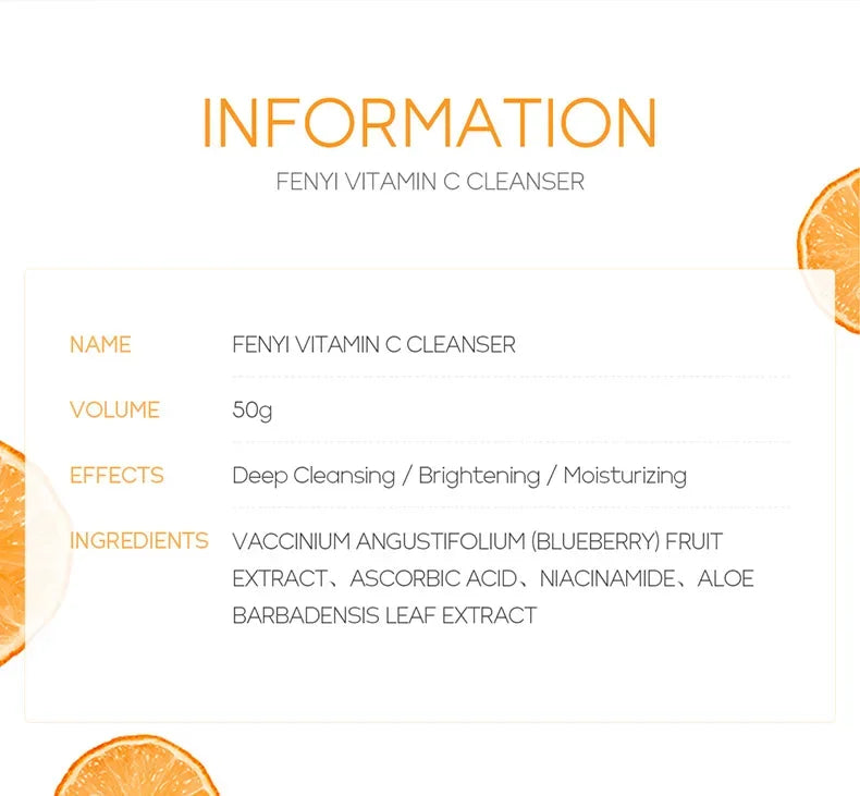 Vitamin C Brightening Facial Cleanser