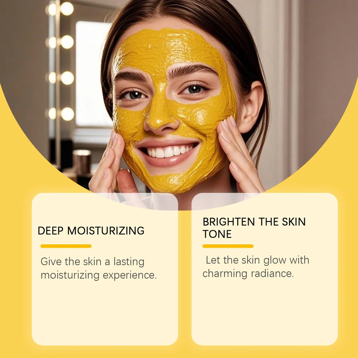 Turmeric Brightening Facial Cream with Vitamin C